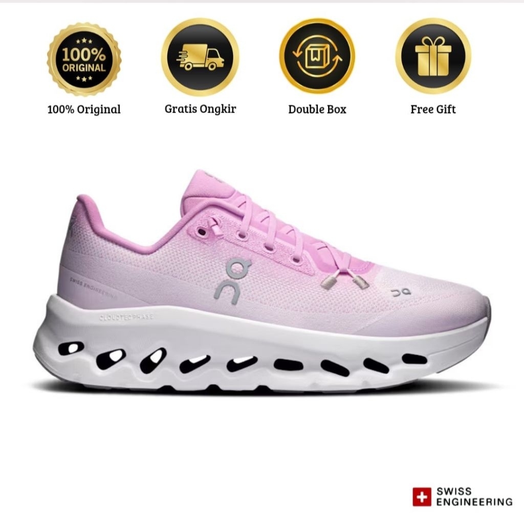 Sepatu On Cloud Running Cloudtilt Bloom Sakura (100% Original Authentic)