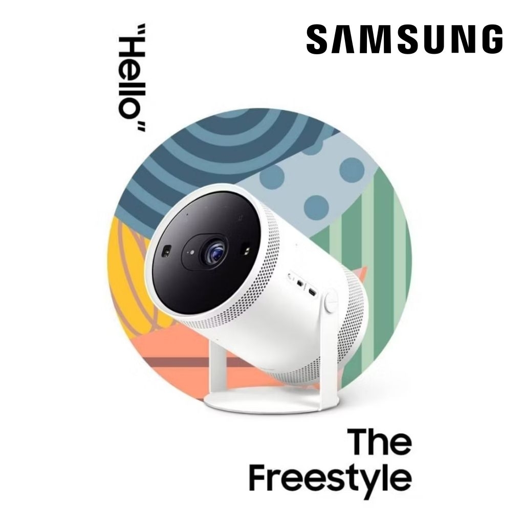 SAMSUNG Projector The Freestyle / Smart Proyektor SP-LSP3BLAXXD GARANSI RESMI