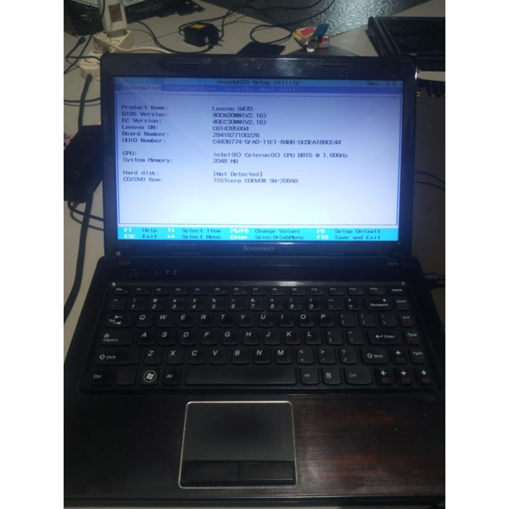 Motherboard / mobo lenovo G470