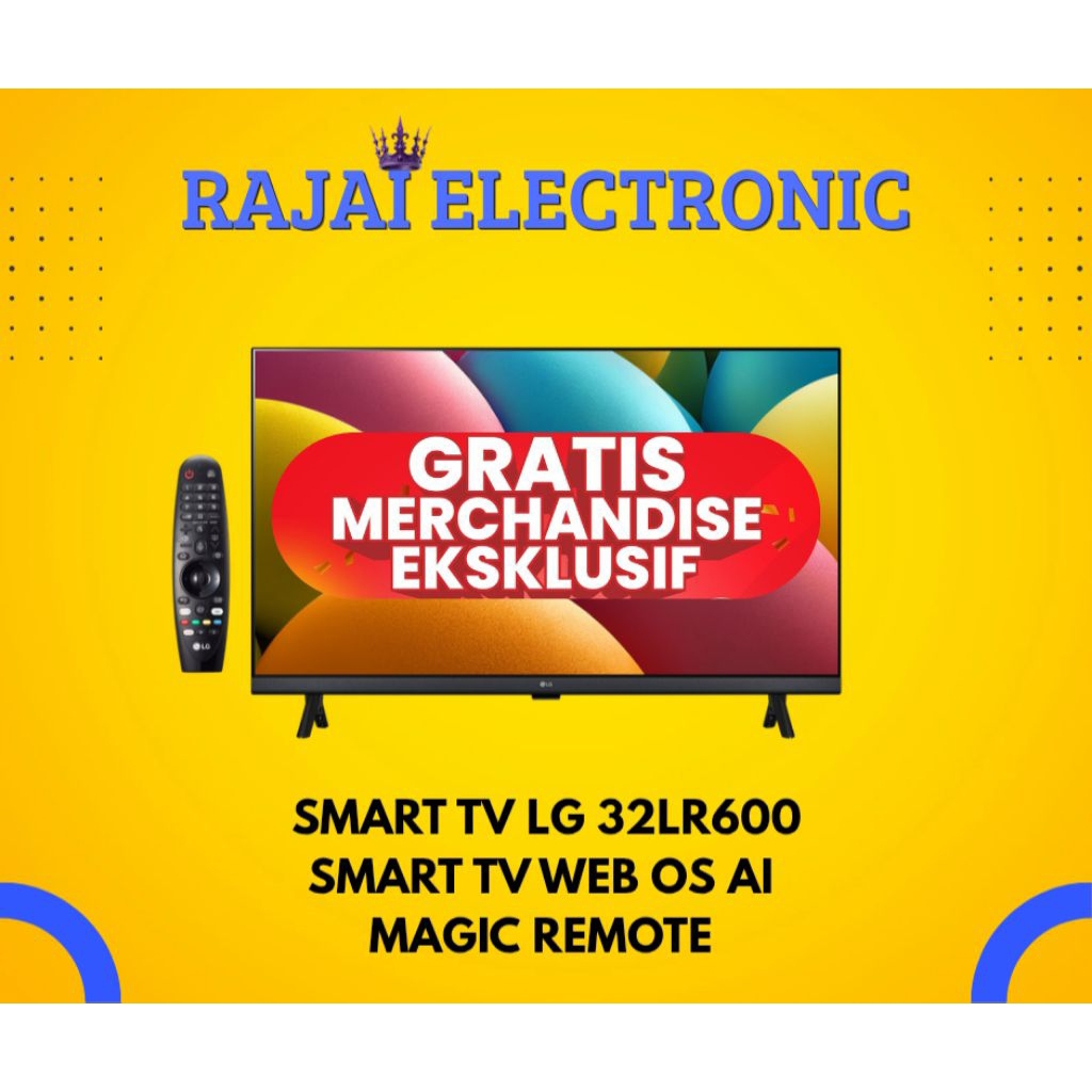 SMART TV LG 32LR600 WEB OS AI / SMART TV MAGIC REMOTE LG / SMART TV LG 32