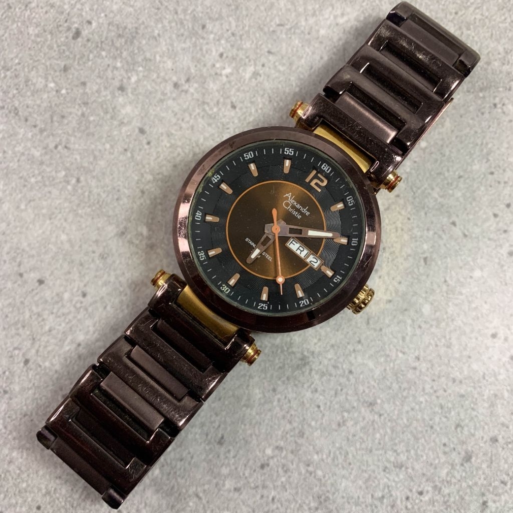 AC original second jam tangan pria