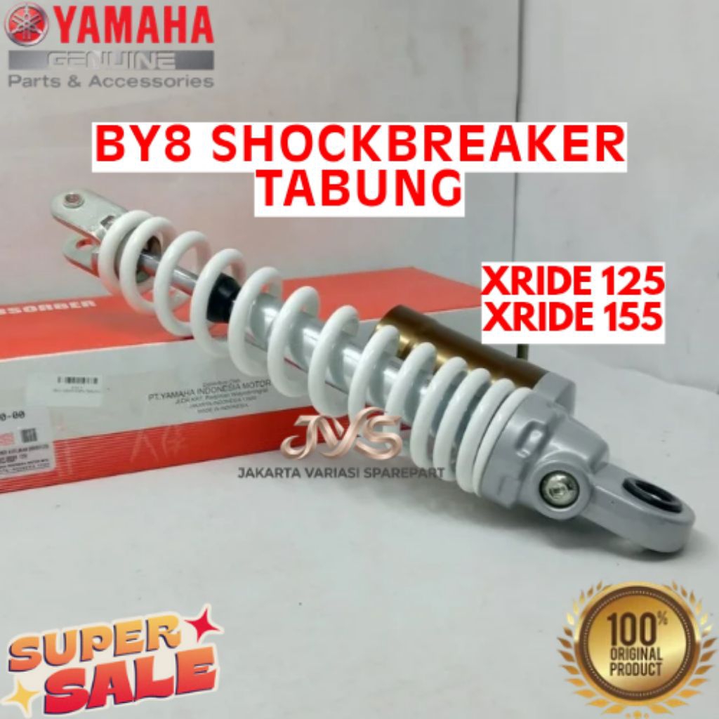 SHOCKBREAKER TABUNG KODE BY8, SHOCKBREAKER TABUNG XRIDE 125, SHOCKBREAKER TABUNG XRIDE 155