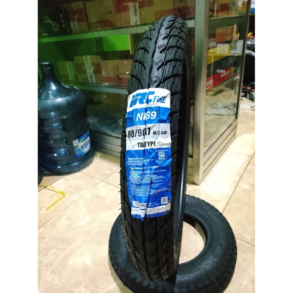 NR 69 Ban Motor Tube Type IRC Ring 17 Ukuran  80/90-17