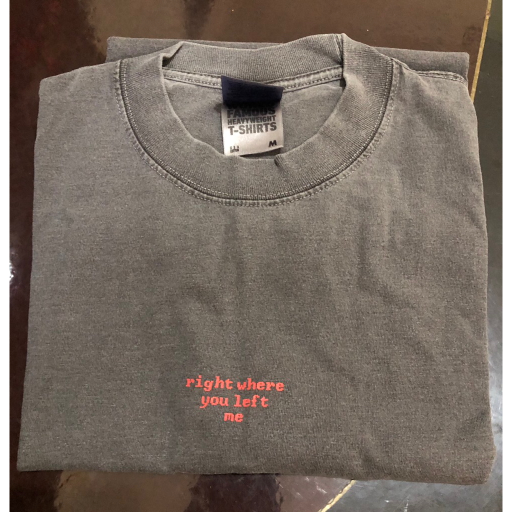 T-shirt Eaj Right Where You Left Me Shadow V2 Jae Kaos Eaj Merch Park Jaehyung