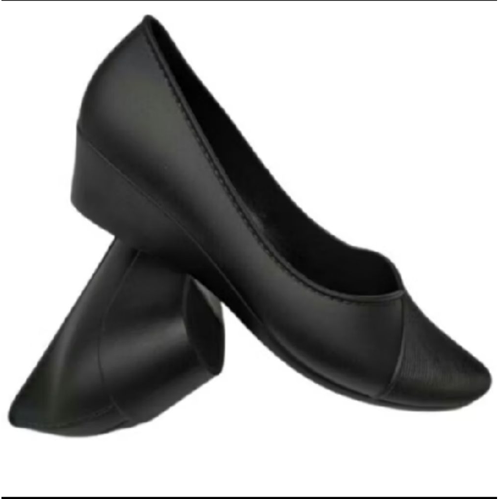 sepatu wanita sepatu karet fuhaha hak tinggi 3 cm