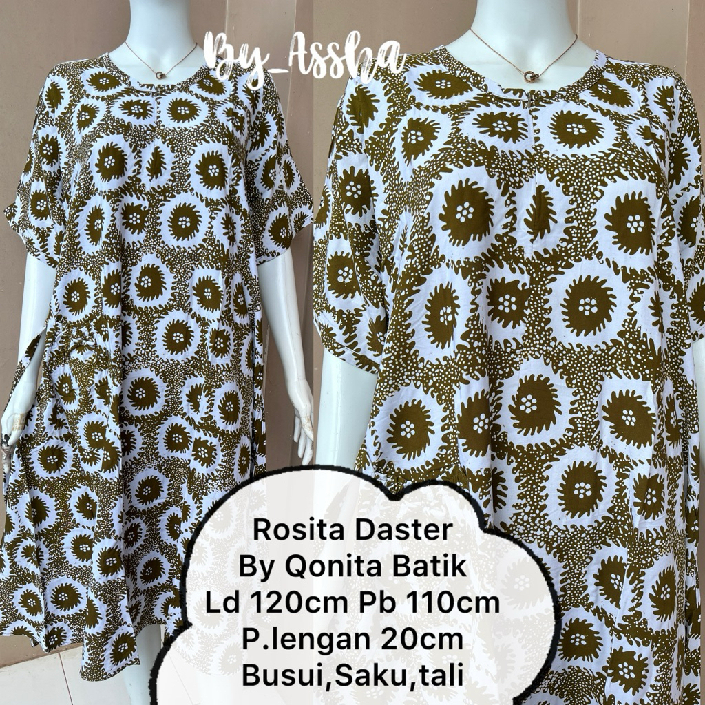 Qonita Daster Batik Pekalongan Rosita Busui