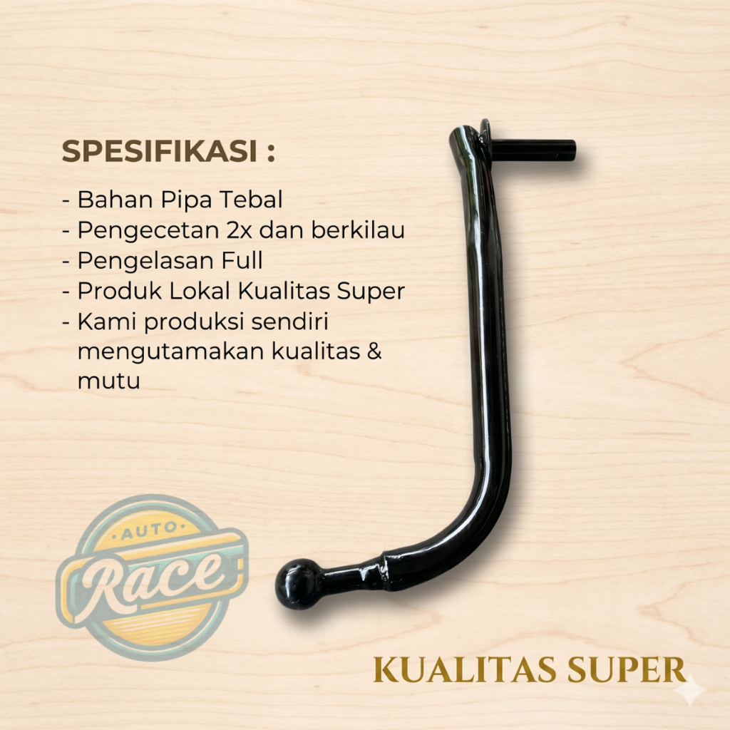 GAGANG SPION CANTER (Non Dudukan) / TANGKAI SPION CANTER / STANG SPION CANTER / BATANG SPION CANTER 