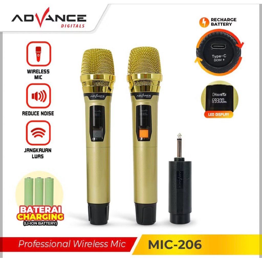 Mic Advance MIC 206 / Mic Wireless Advance MIC 206