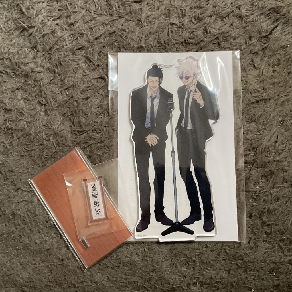 Standee Acrylic Gojo Geto SatoSugu Suit