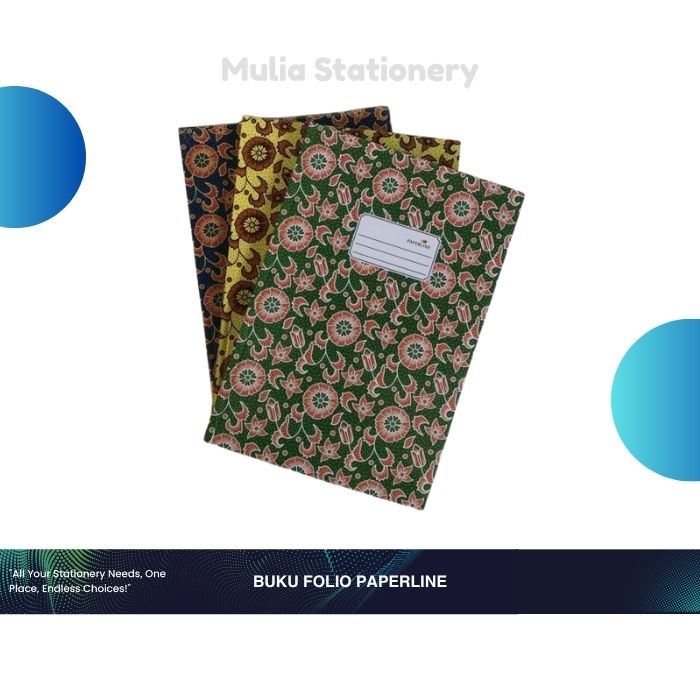 (Pcs) Buku Folio 100/200 Lembar OKEY/PAPERLINE | Buku Folio – 100/200 Lembar – OKEY PAPERLINE – Buku