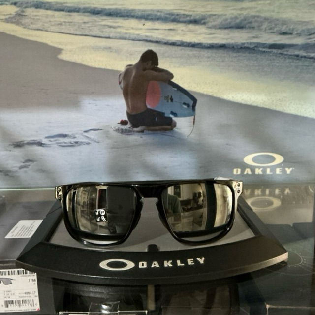 Kacamata Original Oakley Holbrook R Polished Black Prizm Black Polarized 009379 06