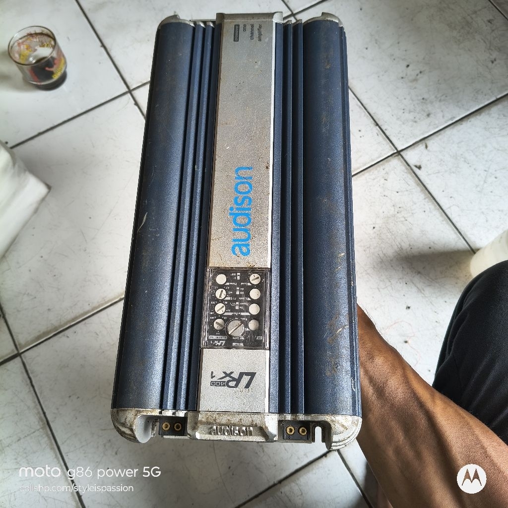 Power Audison LRX1 400 Second Fungsi Italy