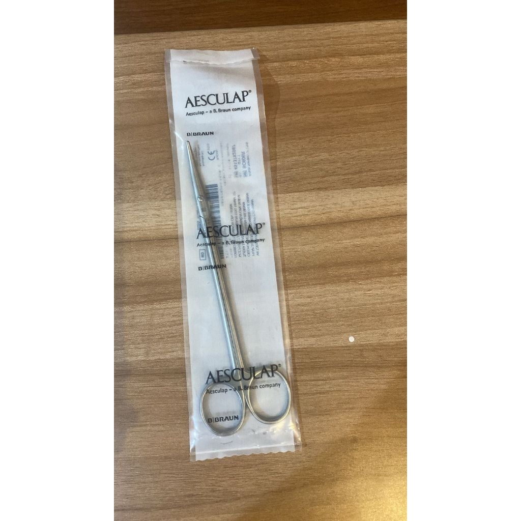 Gunting Bedah Metzenbaum Melengkung 18 cm - Aesculap BC606R
