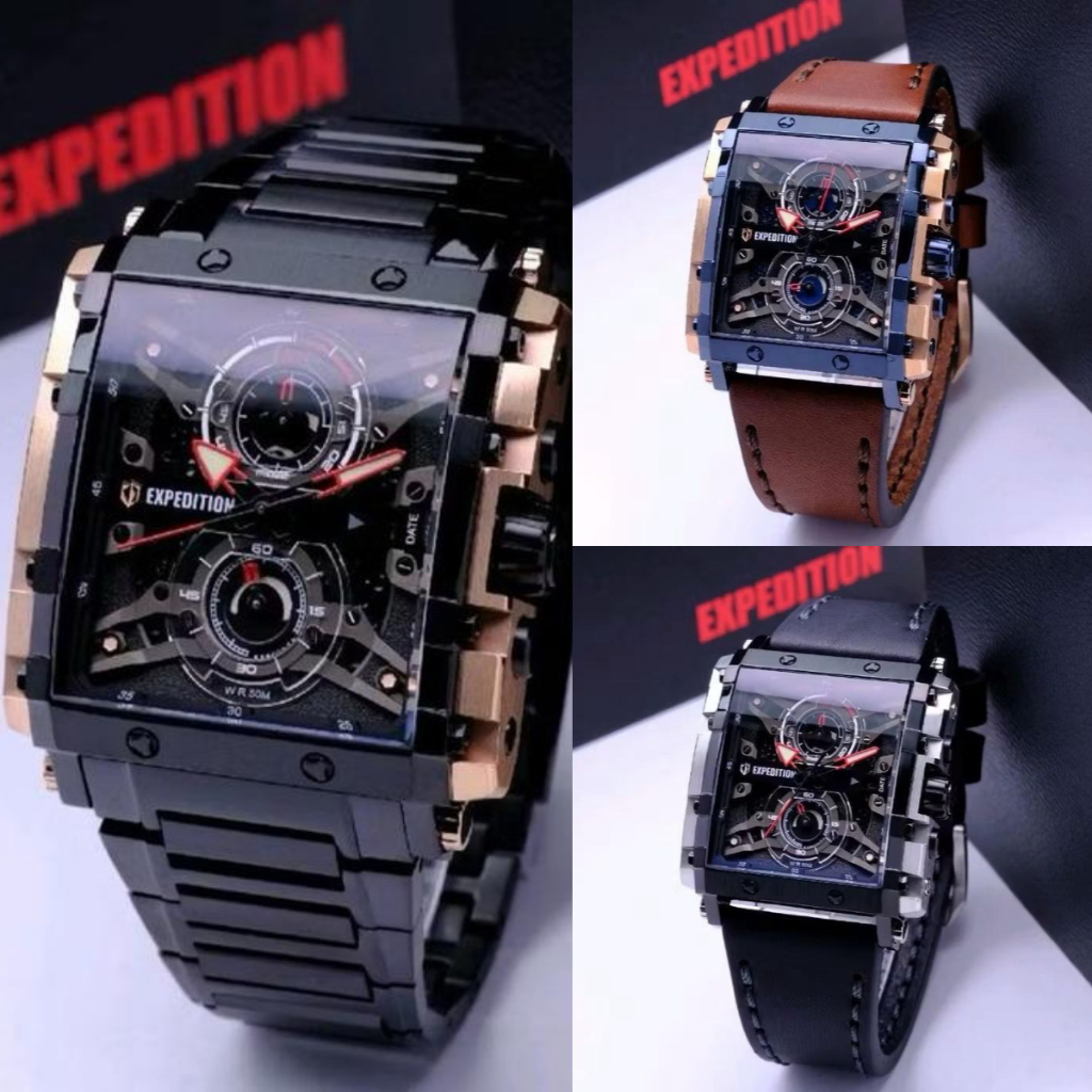 Jam Tangan Pria Expedition E 6757  E6757 - Original Garansi Resmi