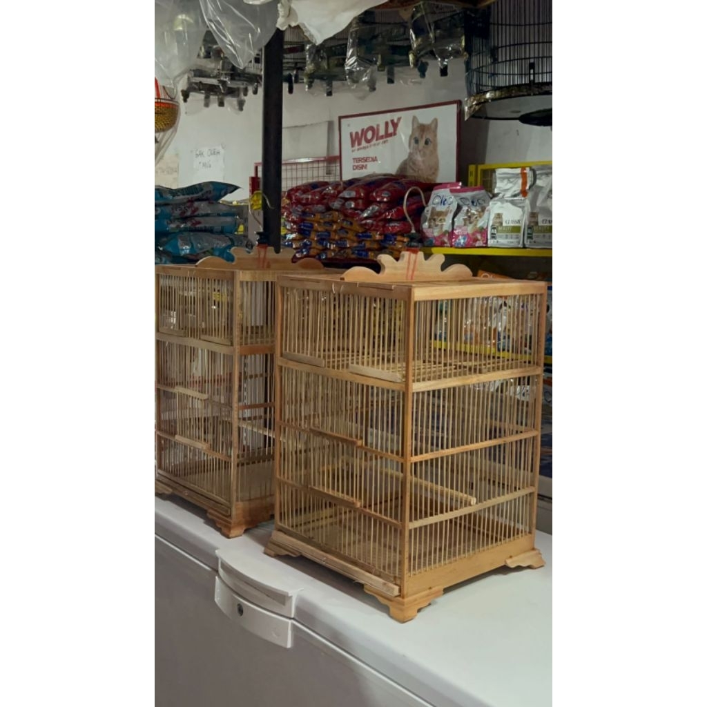 SANGKAR JEBAK UKURAN 35x35 sangkar burung jebak