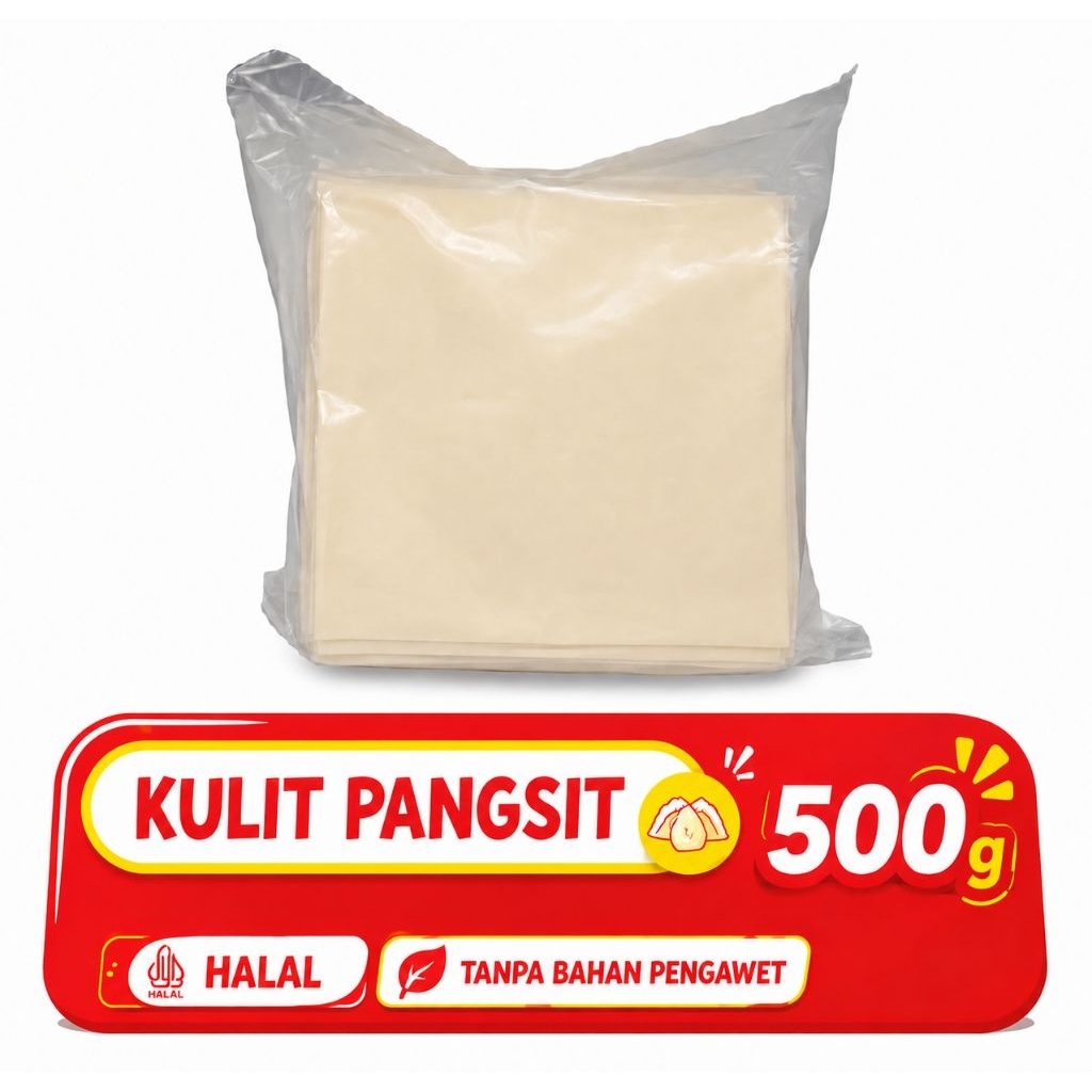 kulit pangsit mentah 500 gr