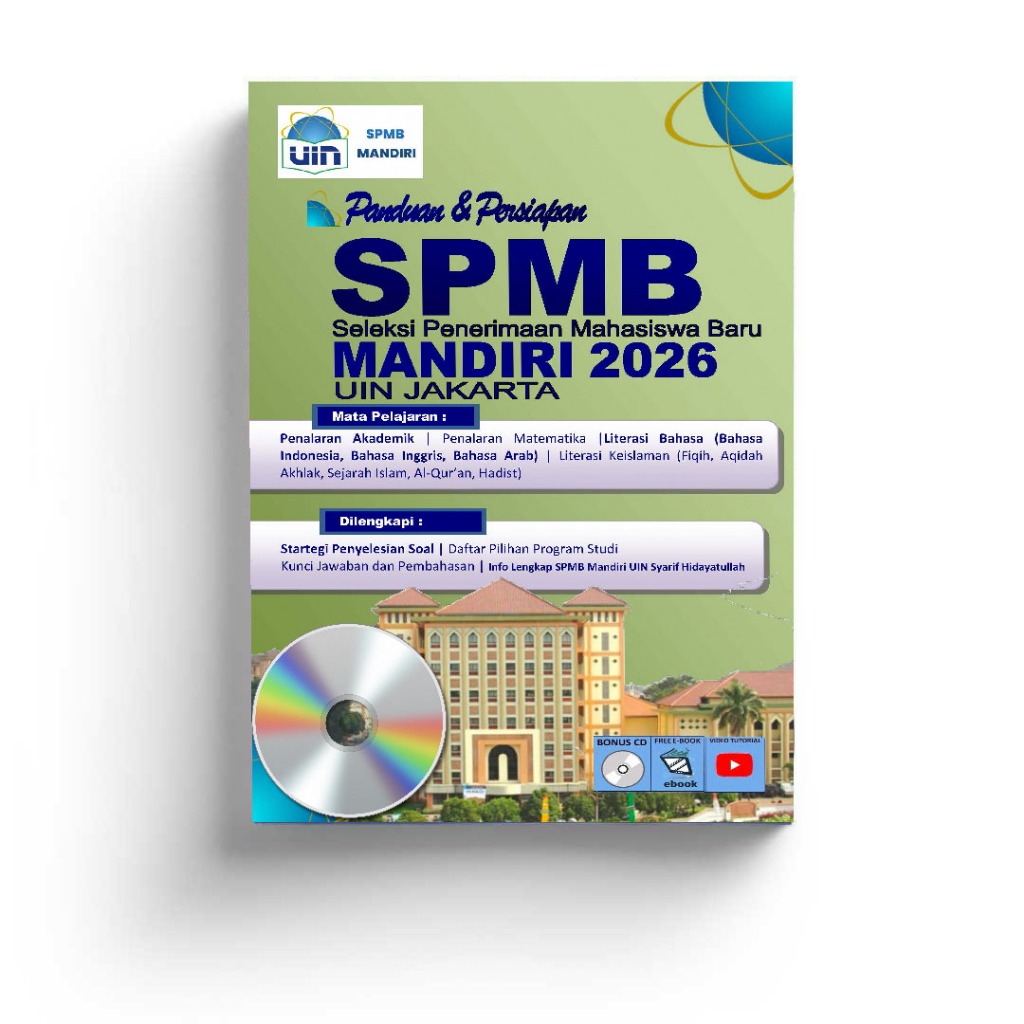 Alkapustaka BUKU SPMB UJIAN MANDIRI UIN JAKARTA 2026