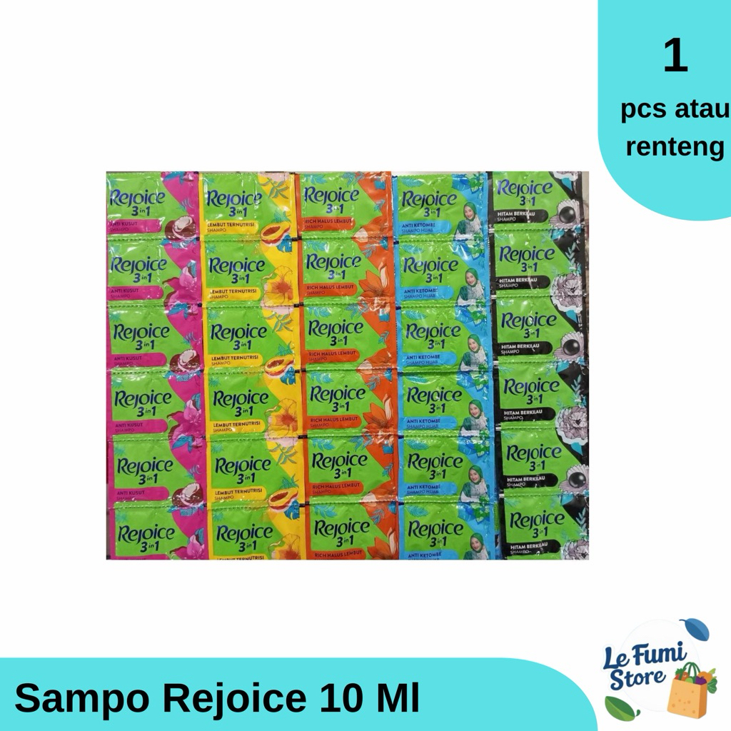 Sampo Rejoice 10 Ml - Sachet