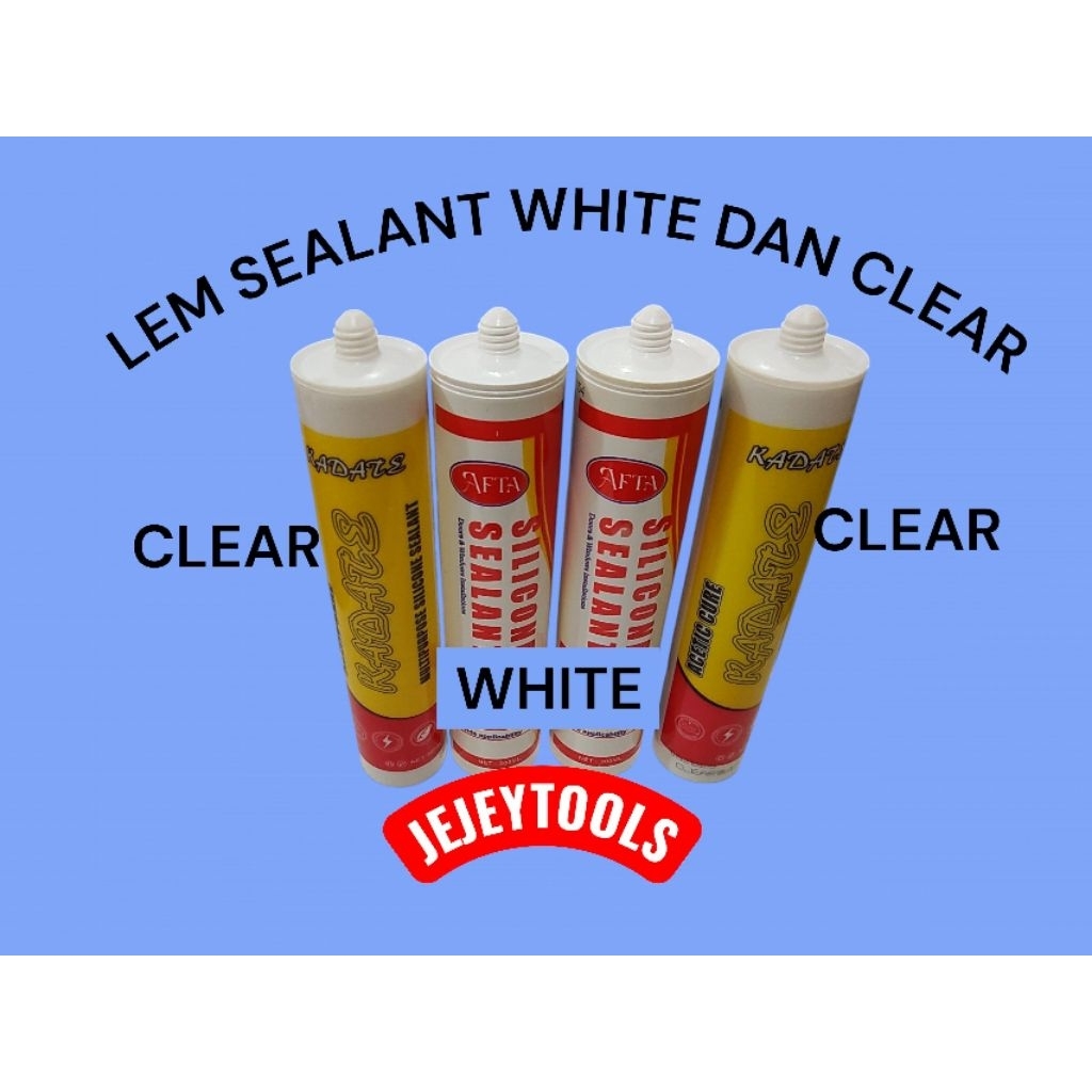 LEM SILIKON-LEM KACA-SILICON SEALANT-LEM BENING-LEM CLEAR-LEM PUTIH-LEM WHITE
