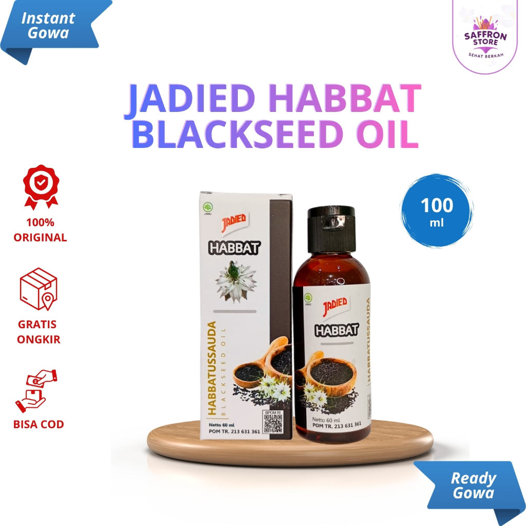 Jadied Habbat Habbatussauda Blackseed Oil 100ml