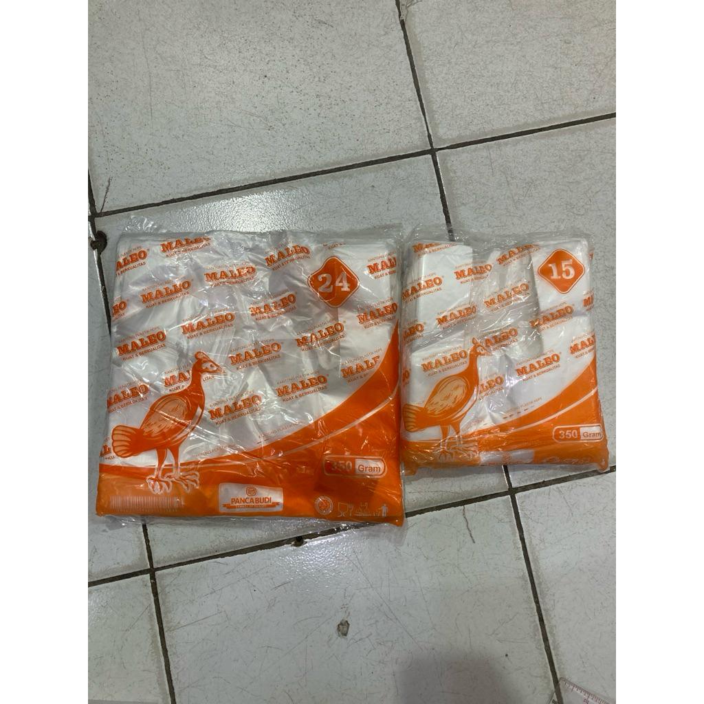 Plastik bening Maleo