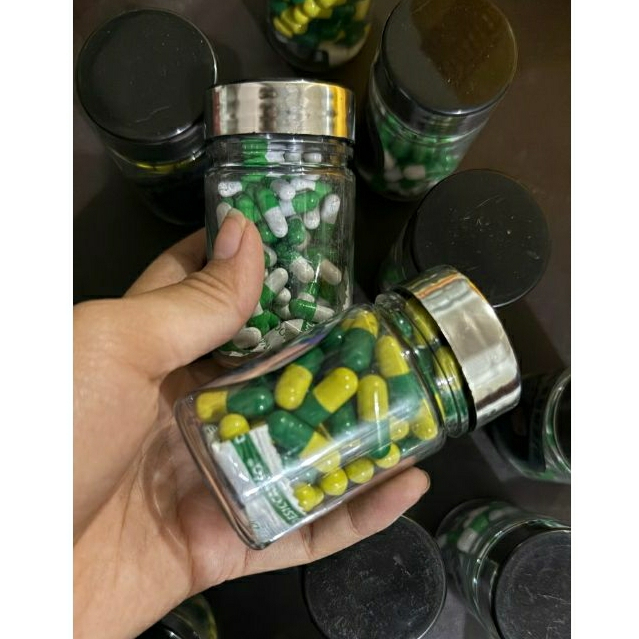 Yums Capsule - TINGGI Multivitamin Pakan Channa Maru berkualitas ukuran baby-20cm-30cm-jumbo