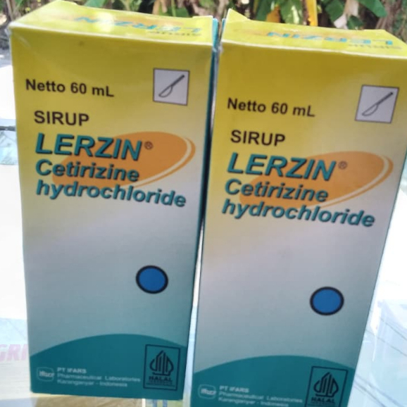 LERZIN SIRUP 60 ML | LERZIN SYRUP OBAT ALERGI ANAK