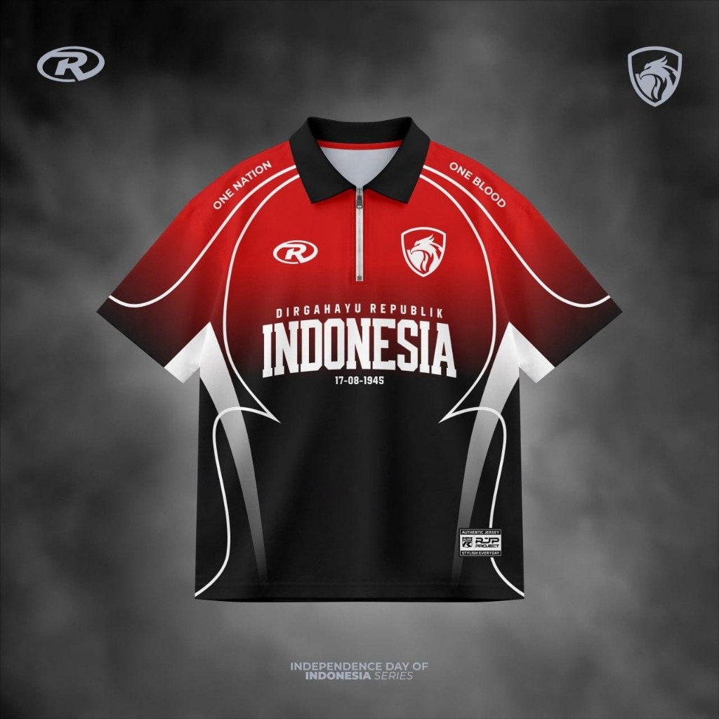 NAEVAATELIER Jersey Merah Putih Kemerdekaan Indonesia 2026 Baju Karang Taruna