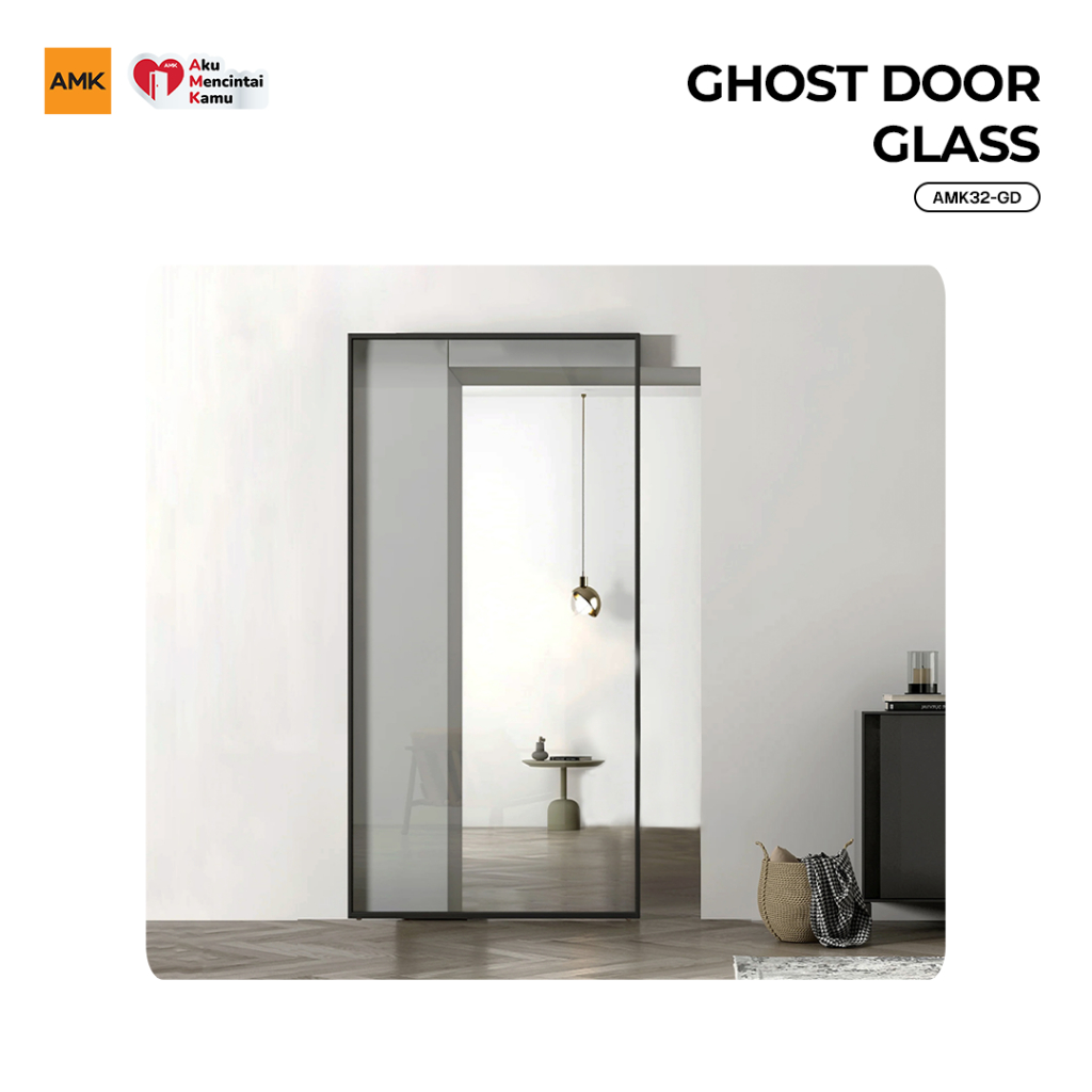 AMK Rel Sliding Ghost Door Glass