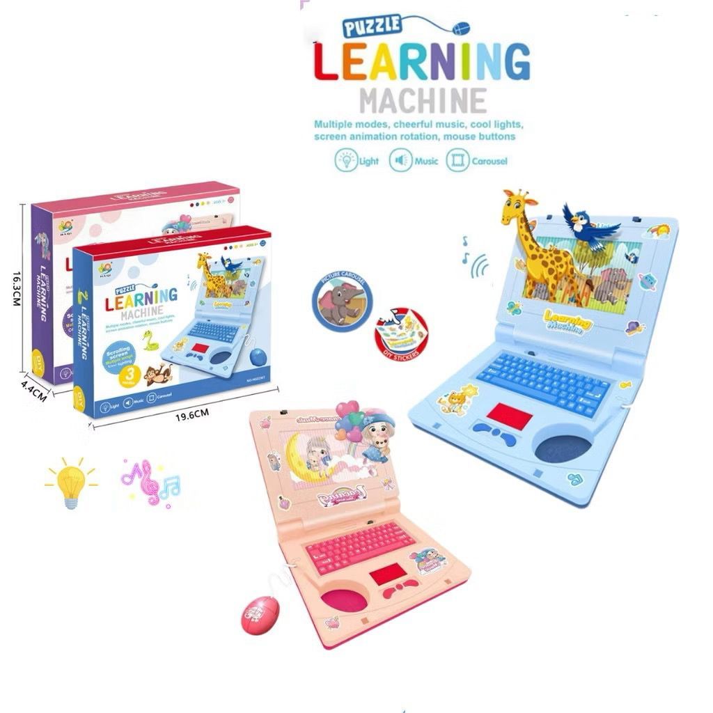 Portable Computer Mini Mainan Edukasi Laptop Anak Notebook