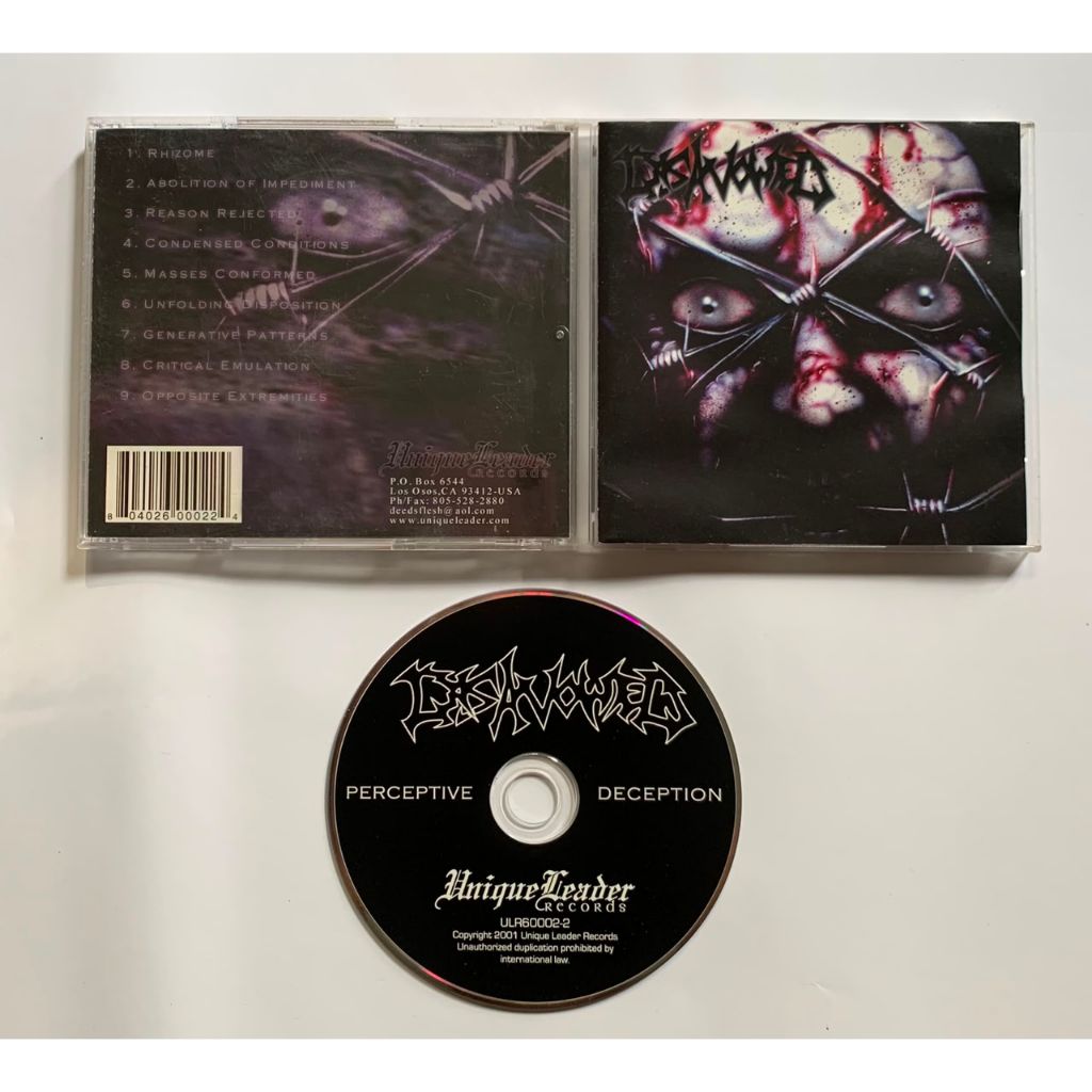 CD Disavowed – Perceptive Deception