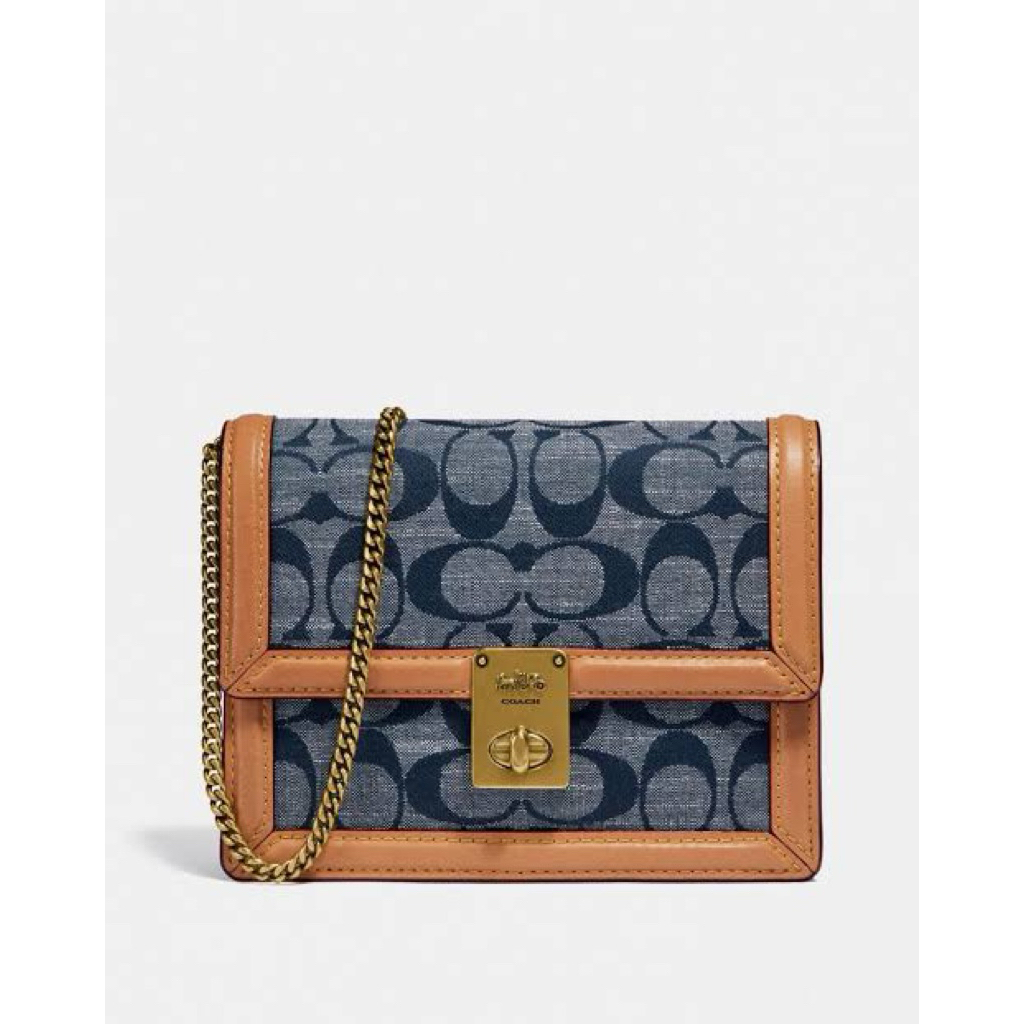Preloved - Coach Hutton Shoulder Sling Bag Signature