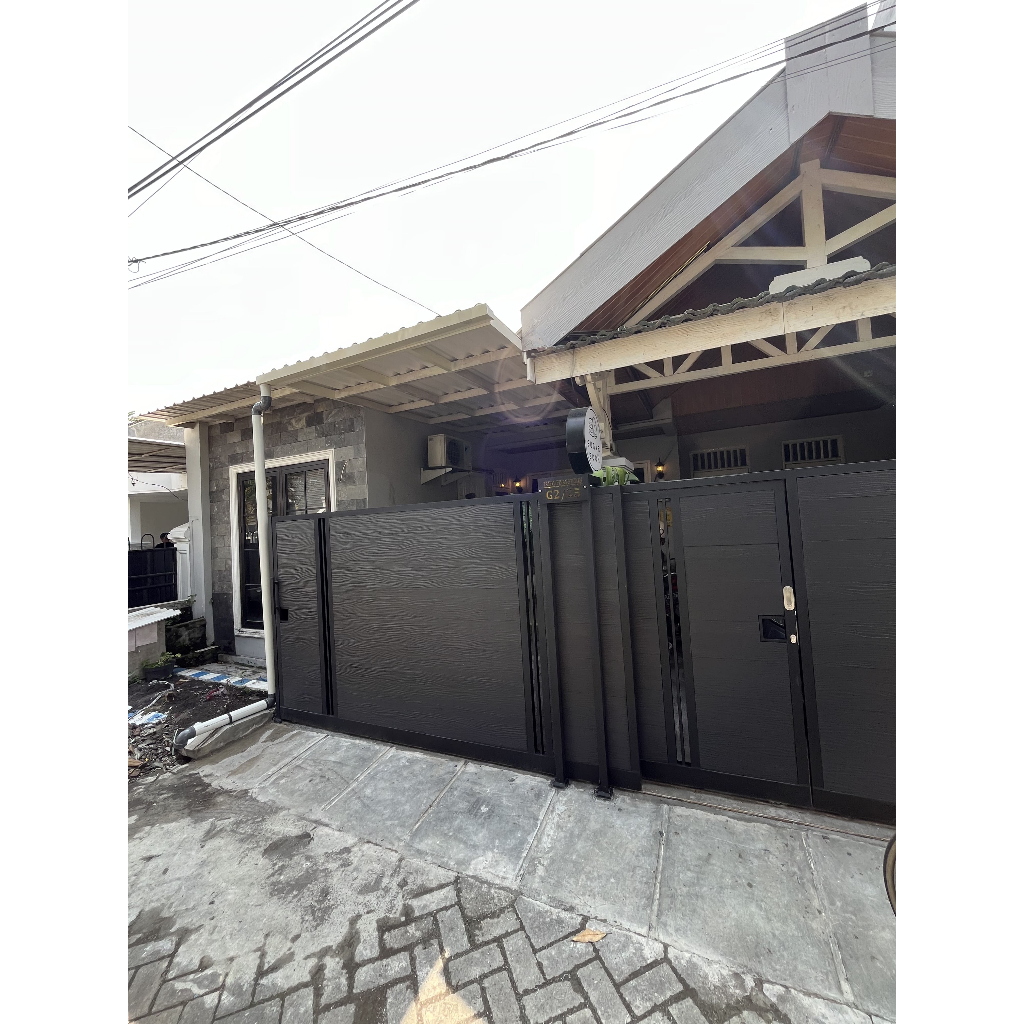 Pagar Rumah Woodplank