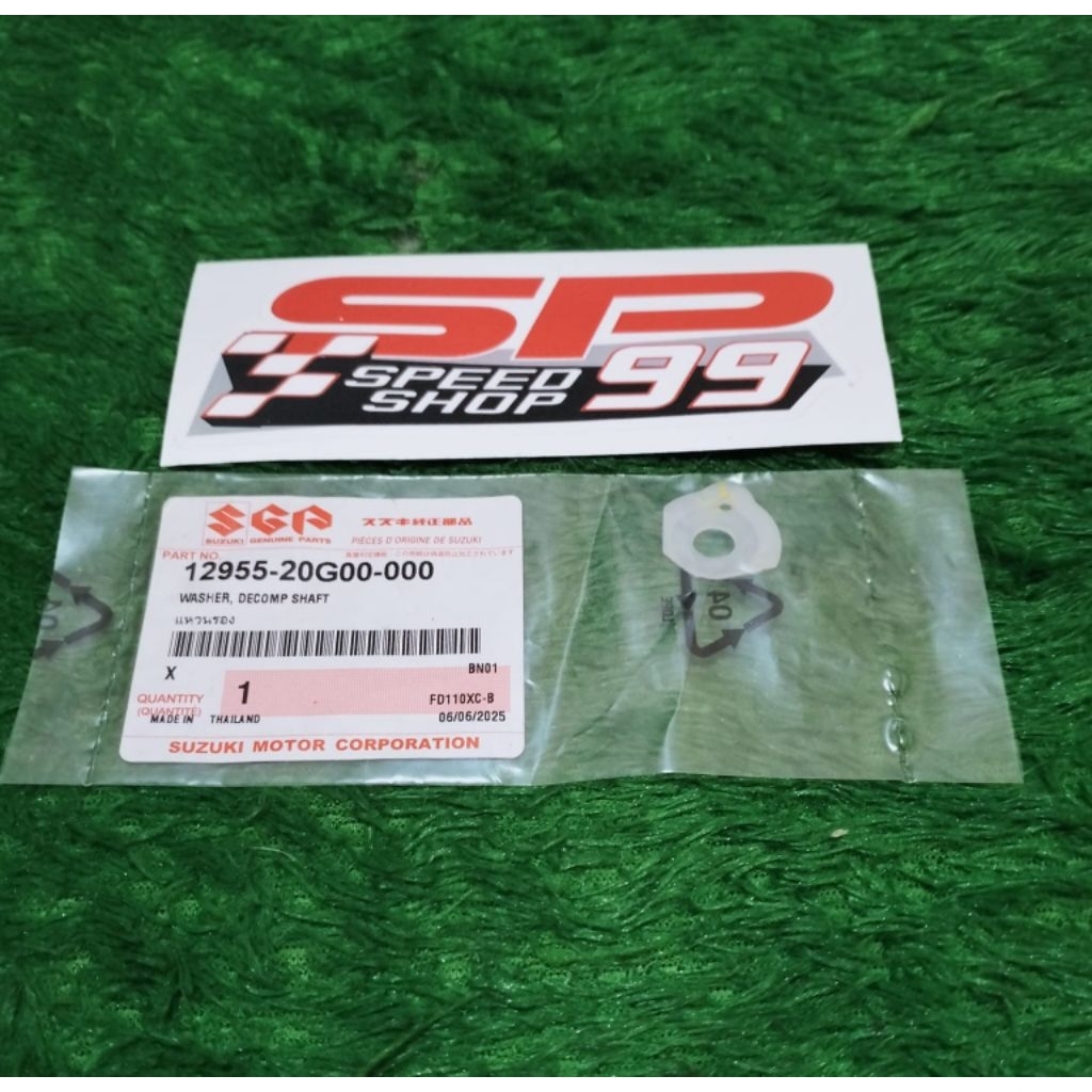 WASHER DECOM/PLASTIK DECOMPRESI SUZUKI SHOGUN 125,NEX,ADDRES,LET,S,SPIN,SKYWAVE,SKYDREVE,HAYATE ASLI