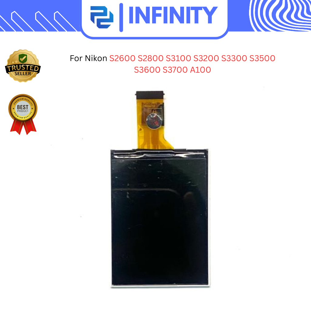 LCD Nikon Coolpix S2600 S2800 S3100 S3200 S3300 S3500 S3600 S3700 A100