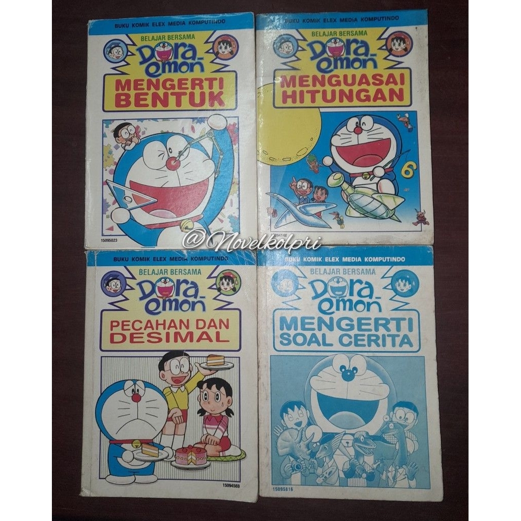 Komik SET 4 Buku Belajar Bersama Doraemon