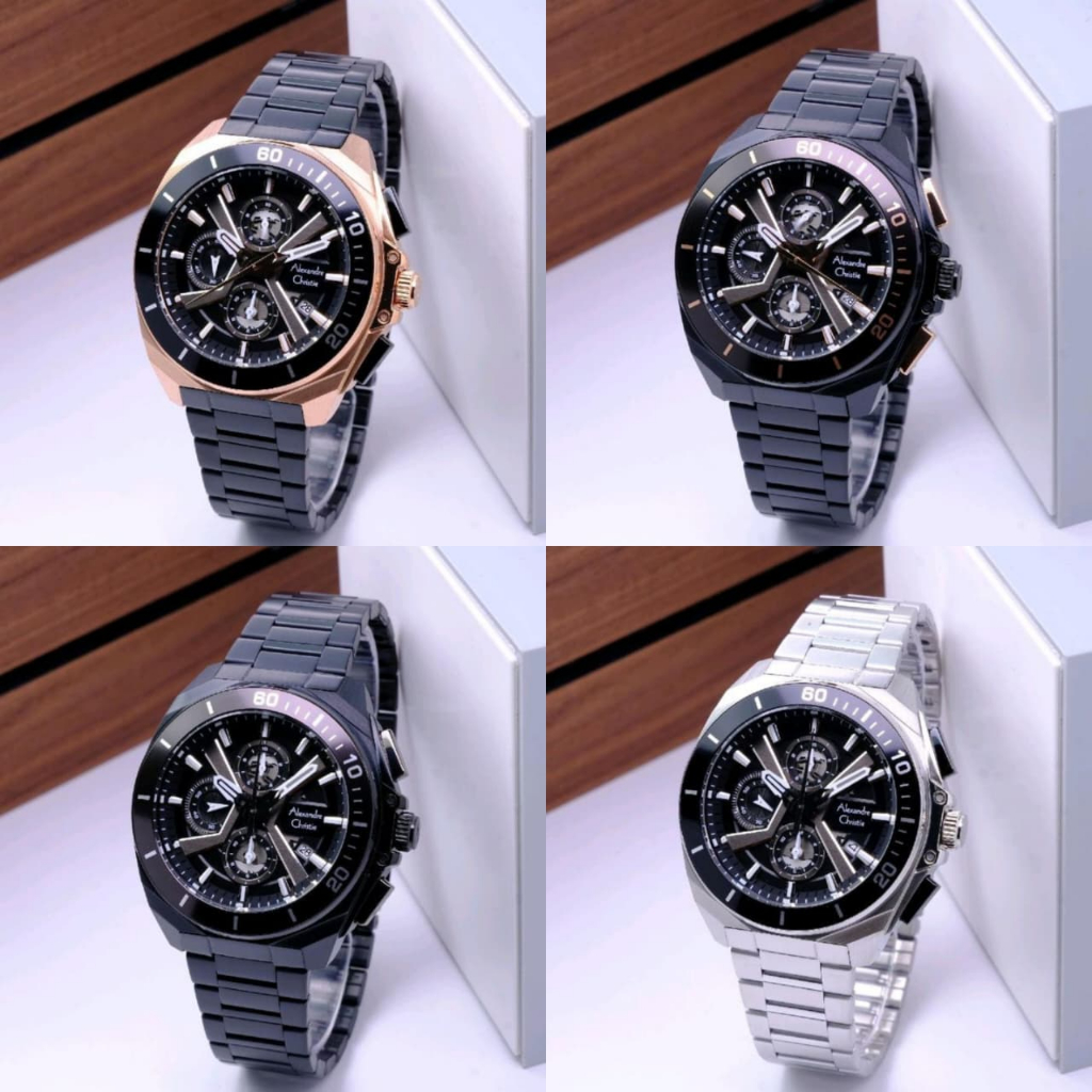 TERBARU JAM TANGAN PRIA ALEXANDRE CHRISTIE AC 6692 AC6692 / AC 6695 AC6695 ORIGINAL