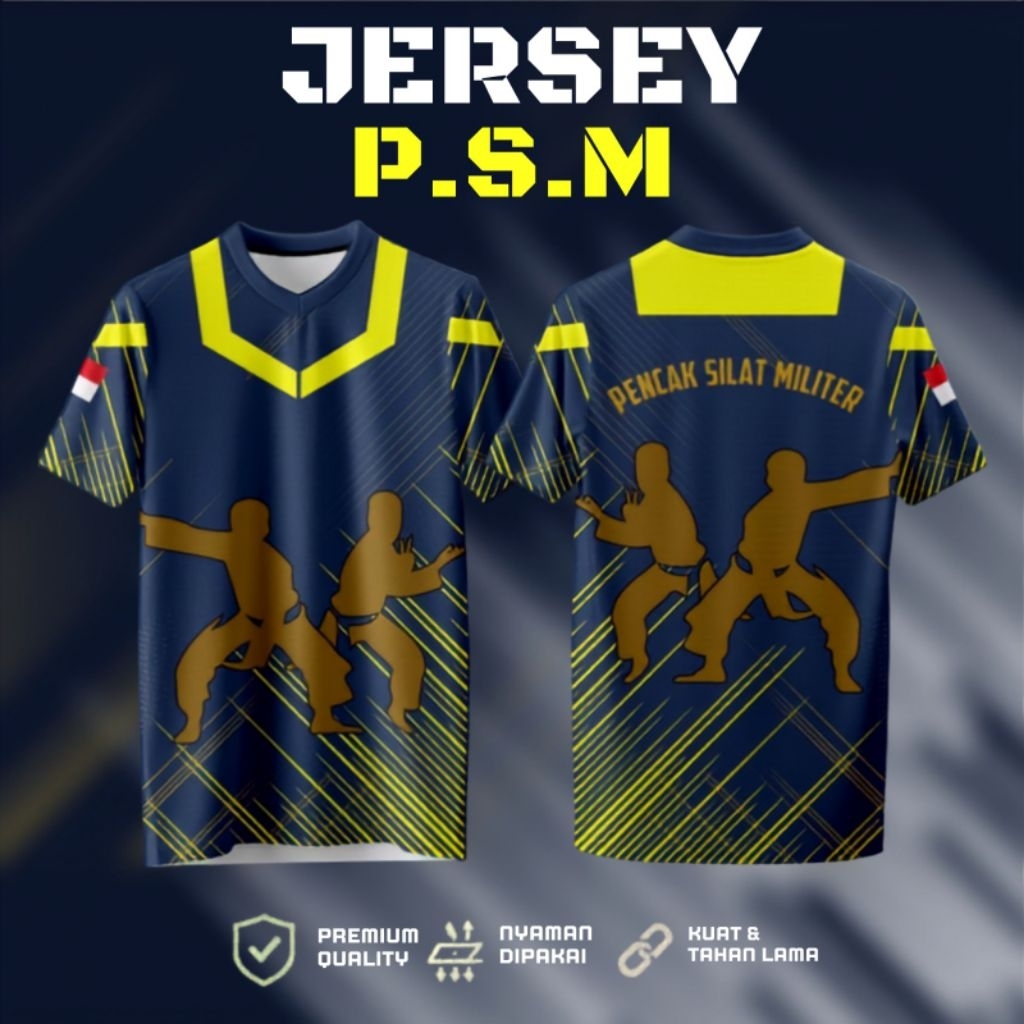 KAOS JERSEY PSM/KAOS PSM JERSEY PRIA/WANITA