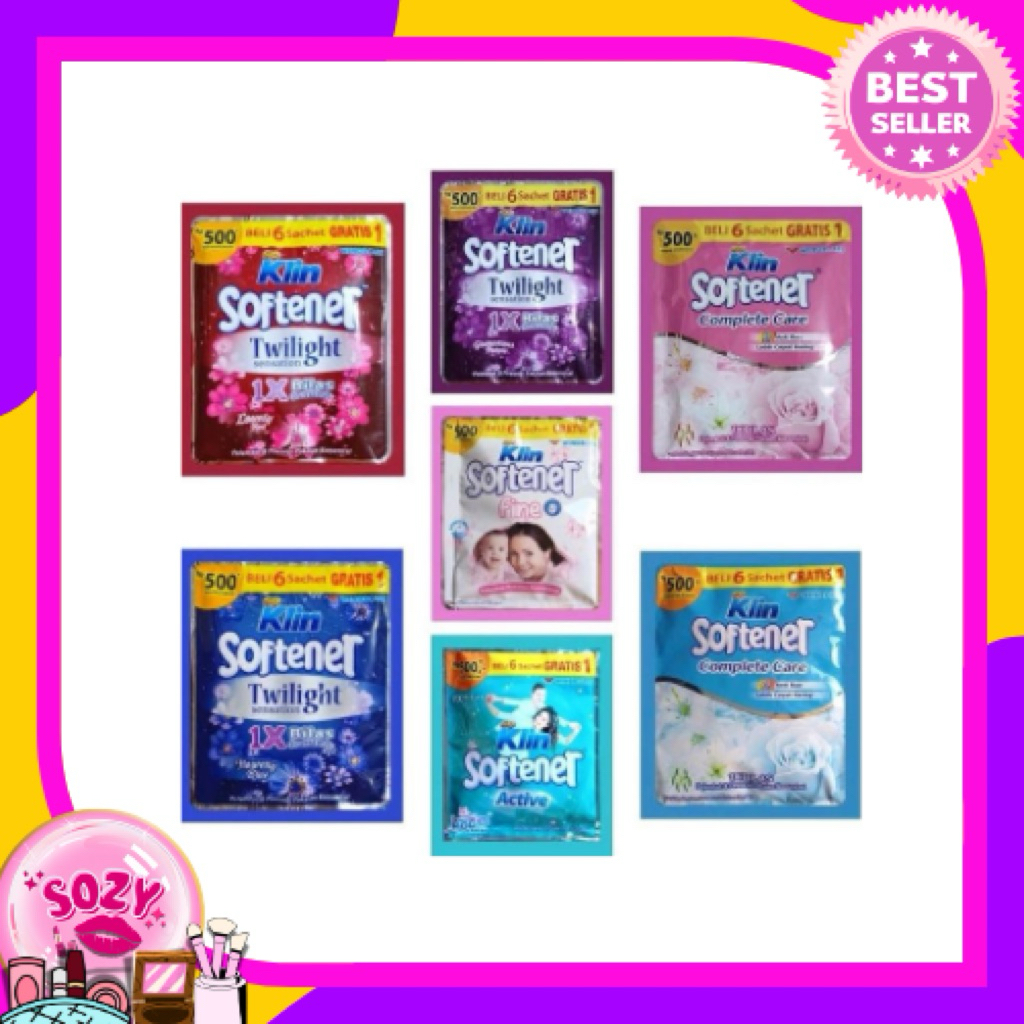 SoKlin Softener Sachet 65ml - So Klin - SACHET | SOZY Beauty Shop