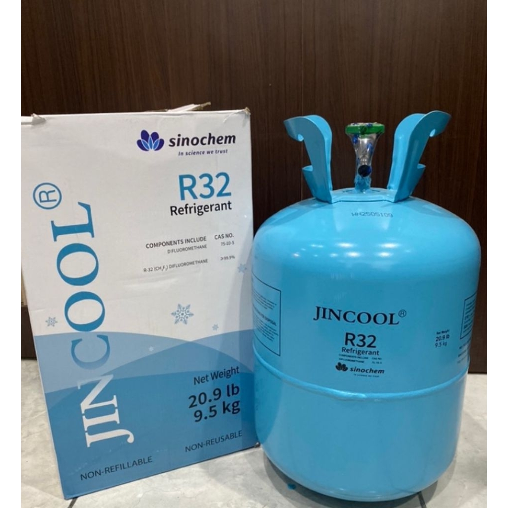 Jincool R32 9.5kg Freon Murah Freon Jincool R32 Freon AC Murah Berkualitas
