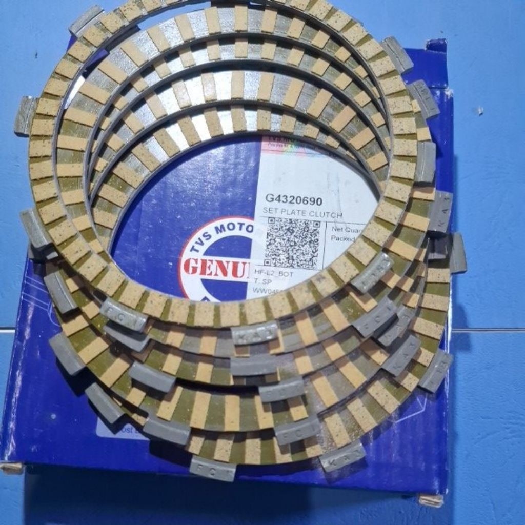 KAMPAS KOPLING BAJAJ TVS KING/TVS KARGO BOX/TVS PICK UP (BAJAJ TVS RODA 3)
