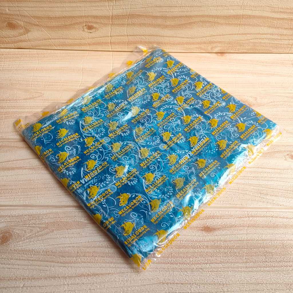 Kantong kresek motif bunga uk 32 / Kresek Dus Motif