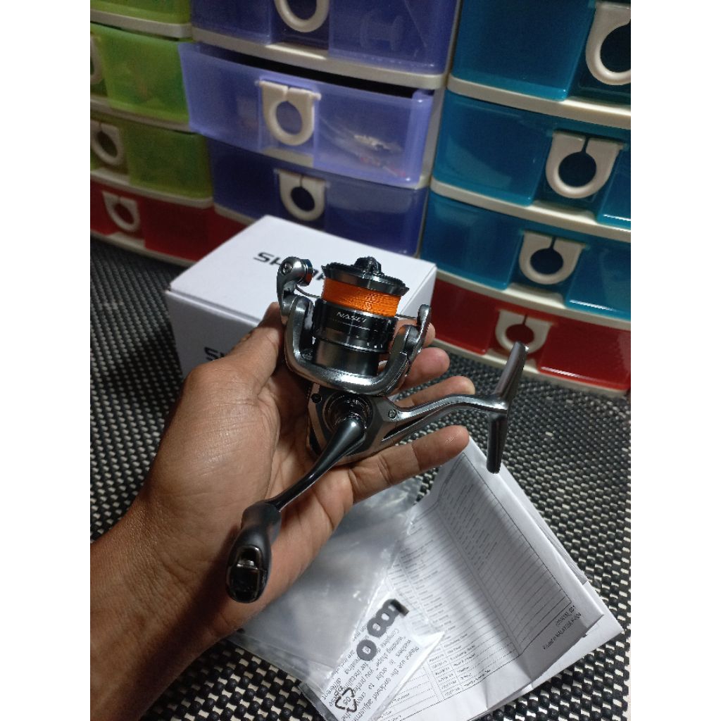 second mulus reel Shimano Nasci 500 bonus pe 0.2 shimano