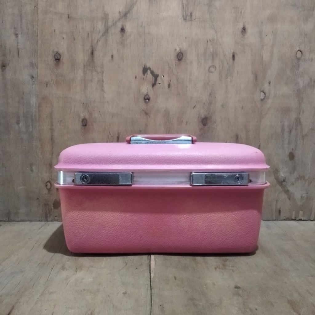 Tas kosmetik tas makeup jadul antik vintage merk Samsonite lawas kuno