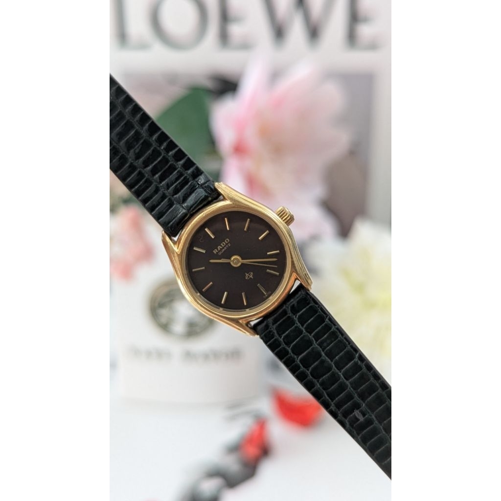 Vintage Rado Black Dial