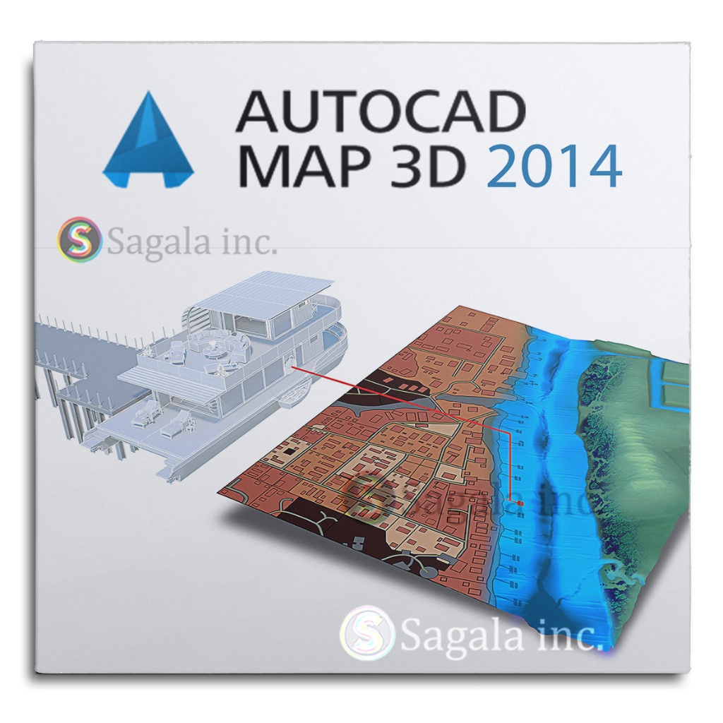 AUTOCAD MAP 3D - WINDOWS - 2014 2015 2016 - GIS CAD CIVIL