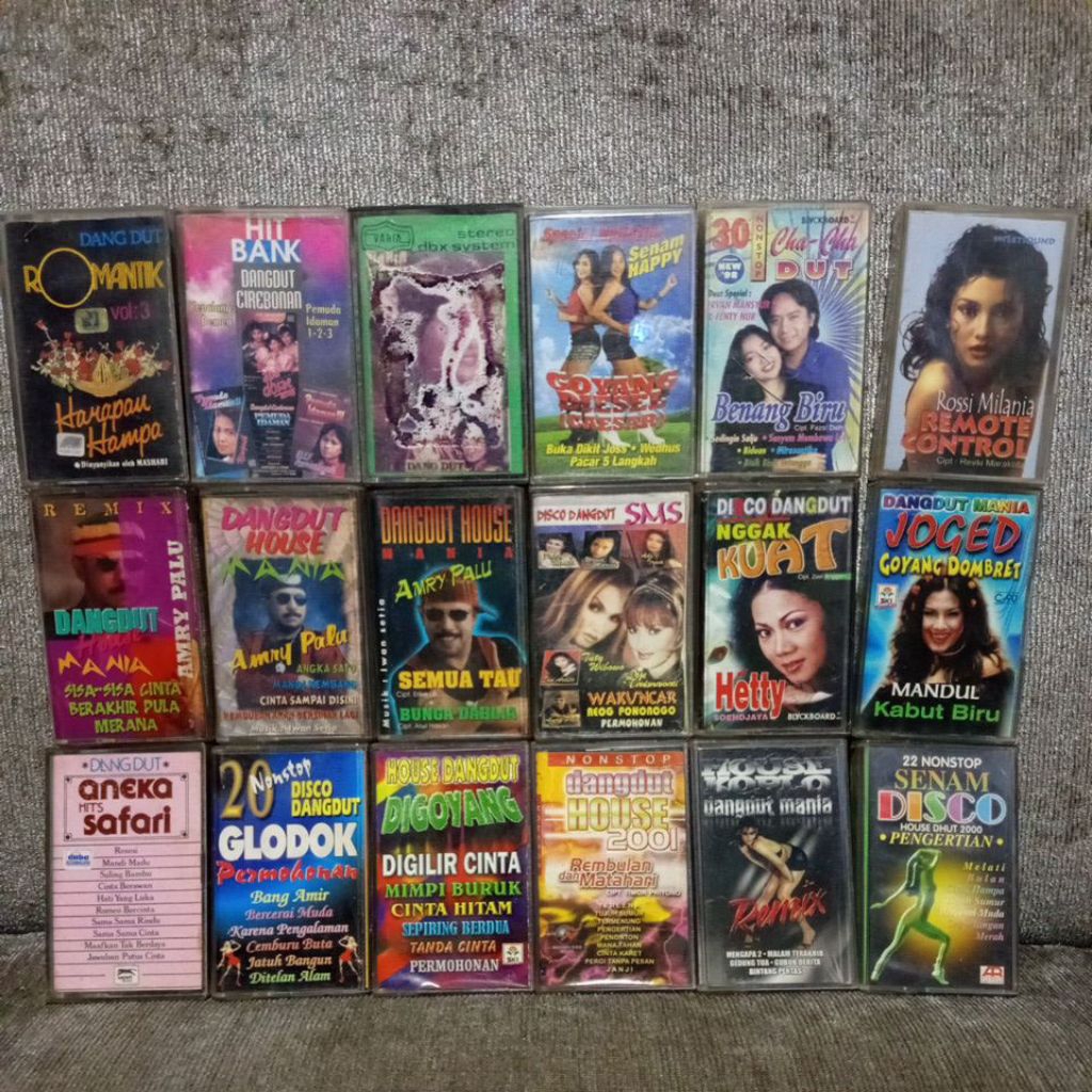 kaset pita disco dangdut - housemix dangdut