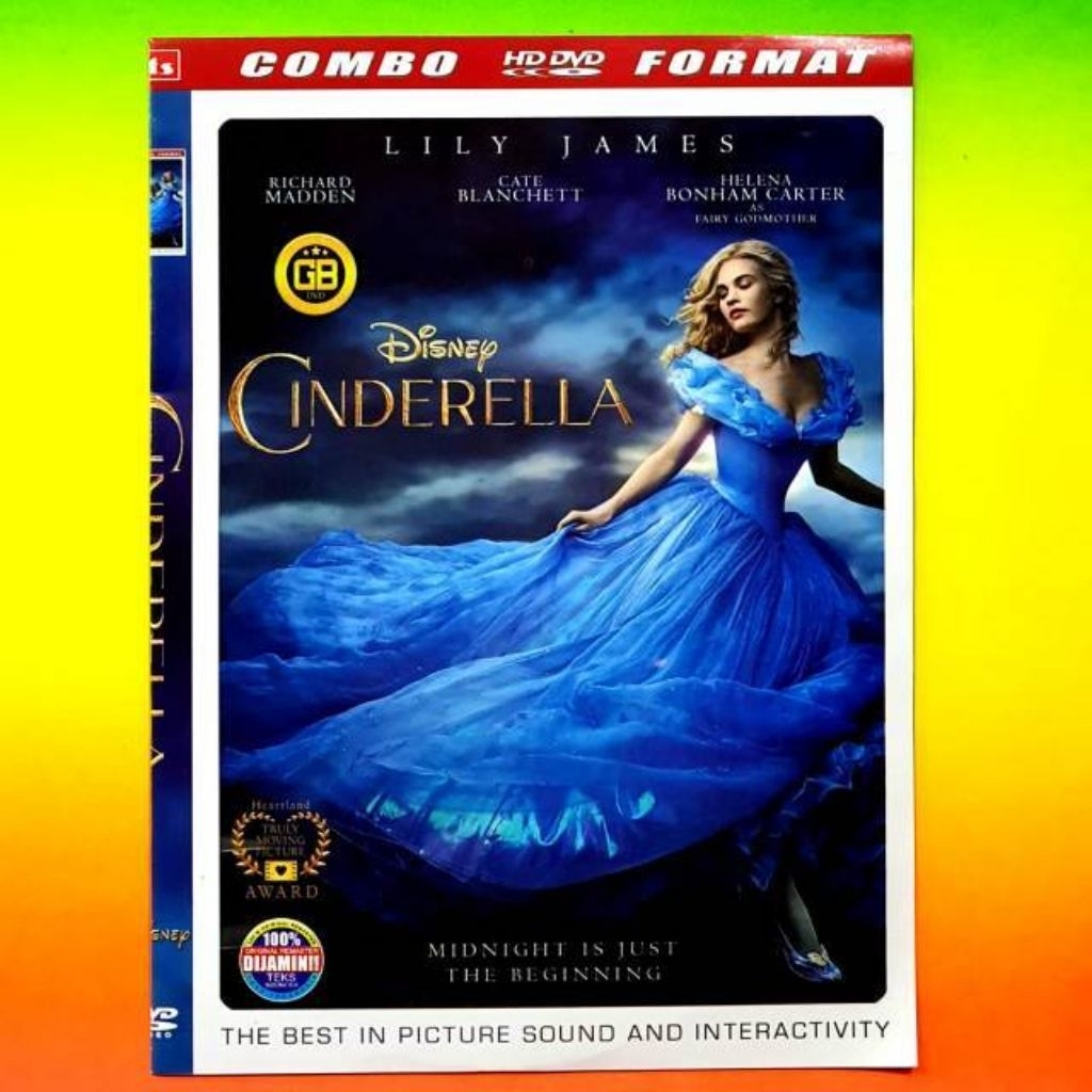 KASET DVD FILMM DISNEY CINDERELLA TERBARU