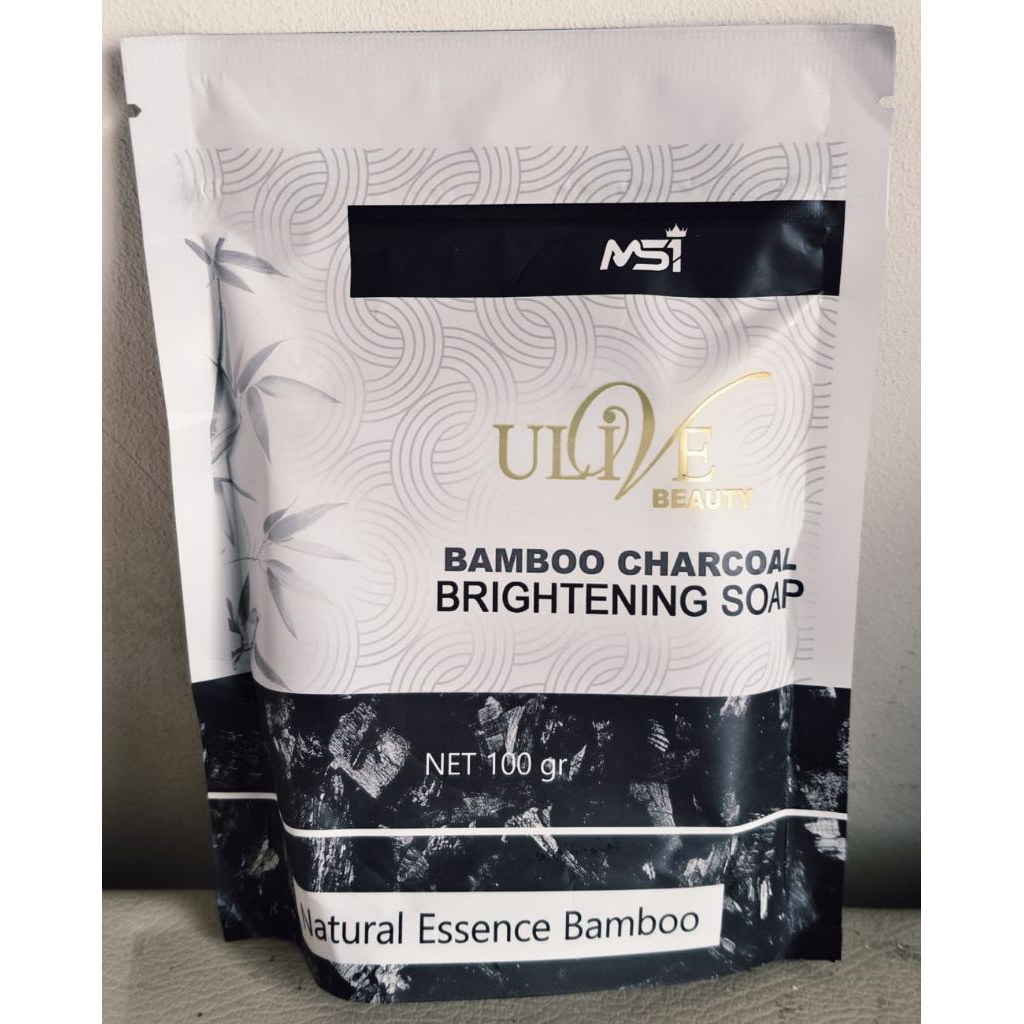 Sabun Bamboo Charcoal Ulive Beauty Sabun Batang Bambu