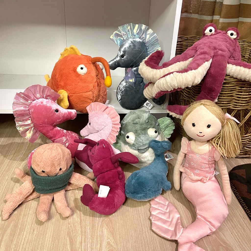 Jellycat Sea Series rare